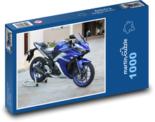 Blaues Rennrad Puzzle 1000 Teile - 60 x 46 cm