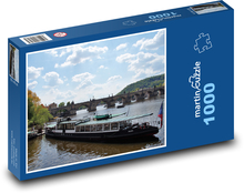 Prague - cruise ship Puzzle 1000 pieces - 60 x 46 cm 