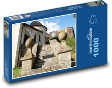 Kamenné schody Puzzle 1000 dielikov - 60 x 46 cm 
