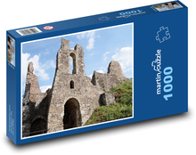 Hrad, zrúcanina, brloh Puzzle 1000 dielikov - 60 x 46 cm 