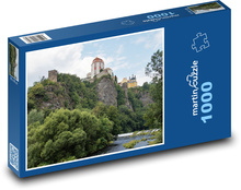 Vranov nad Dyjí - zámek Puzzle 1000 - 60x46 cm