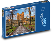 Anglicko - hrad Durham Puzzle 1000 dielikov - 60 x 46 cm 