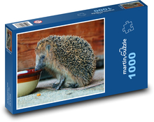 Zvíře - ježek Puzzle 1000 dílků - 60 x 46 cm