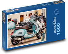 Motocykly a skútry Puzzle 1000 dílků - 60 x 46 cm