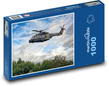 Vojenské helikoptéry... Puzzle 1000 dielikov - 60 x 46 cm 