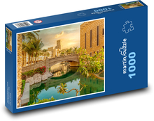 Dubaj - Madinat Jumeirah Puzzle 1000 dielikov - 60 x 46 cm 