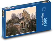 Hrad na vrchole Puzzle 1000 dielikov - 60 x 46 cm 