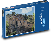 Kláštor - kameň, architektúra Puzzle 1000 dielikov - 60 x 46 cm