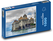 Chillon - hrad, Španělsko Puzzle 1000 dílků - 60 x 46 cm