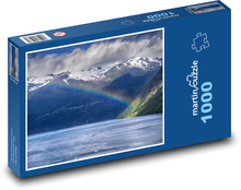 Norwegen - Fjorde, Regenbogen Puzzle 1000 Teile - 60 x 46 cm