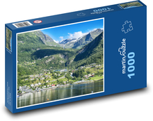 Bergen - Norway, nature Puzzle 1000 pieces - 60 x 46 cm 