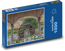 Norwegisches Fahrrad - Wasser, Natur Puzzle 1000 Teile - 60 x 46 cm