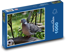 Dove - bird, feather Puzzle 1000 pieces - 60 x 46 cm 