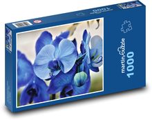 Blue orchid - flowers, plant Puzzle 1000 pieces - 60 x 46 cm 