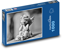 Angel - sculpture, decoration Puzzle 1000 pieces - 60 x 46 cm 
