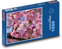 Okrasná čerešňa - kvety, strom Puzzle 1000 dielikov - 60 x 46 cm 