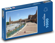 Hiszpania - Sewilla, miasto Puzzle 1000 elementów - 60x46 cm