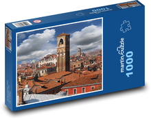 Włochy - miasto, architektura Puzzle 1000 elementów - 60x46 cm