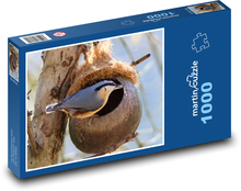 Vták - Brhlík Puzzle 1000 dielikov - 60 x 46 cm 