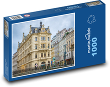 Karlovy Vary - stavby, Česká republika Puzzle 1000 dílků - 60 x 46 cm