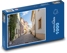 Street - city, houses Puzzle 1000 pieces - 60 x 46 cm 