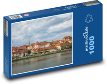Maribor - River Drava, Slovenia Puzzle 1000 pieces - 60 x 46 cm 