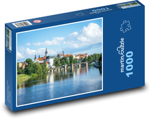 Písek - most, Česká republika Puzzle 1000 dílků - 60 x 46 cm
