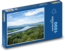 Lipenská přehrada - jezero, národní park Šumava Puzzle 1000 dílků - 60 x 46 cm