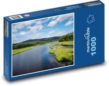 Vltava - národný park, Šumava Puzzle 1000 dielikov - 60 x 46 cm 