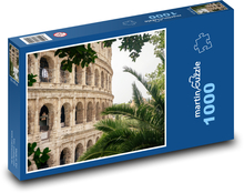 Koloseum - teatr, Rzym Puzzle 1000 elementów - 60x46 cm