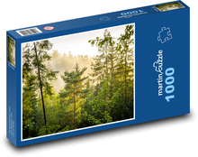 Wald - Nebel, Niederösterreich Puzzle 1000 Teile - 60 x 46 cm