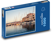 Hafen - Schiffe, Kreta Puzzle 1000 Teile - 60 x 46 cm