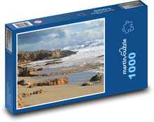 Sandy beach - sea, coast Puzzle 1000 pieces - 60 x 46 cm