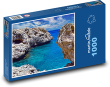 Rocks in the sea - nature, ocean Puzzle 1000 pieces - 60 x 46 cm 