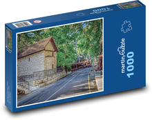 Kirche - Straße, Zypern Puzzle 1000 Teile - 60 x 46 cm