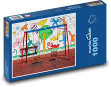 Detské ihrisko Puzzle 1000 dielikov - 60 x 46 cm 