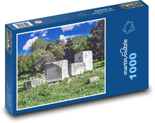 Akropola v Rhodose - ruiny, kamene Puzzle 1000 dielikov - 60 x 46 cm 