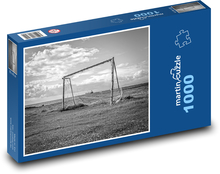 Branka - fotbal, moře Puzzle 1000 dílků - 60 x 46 cm