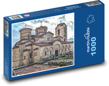Plaošnik - kostol, Macedónsko Puzzle 1000 dielikov - 60 x 46 cm 