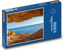 Höhle am Meer - Natur, Ozean Puzzle 1000 Teile - 60 x 46 cm
