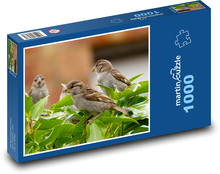 Spatz - Vogel, Schnabel Puzzle 1000 Teile - 60 x 46 cm