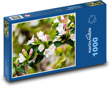 Rosa Blume - Zweig, Apfelbaum Puzzle 1000 Teile - 60 x 46 cm