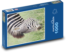 Zebra - striped animal, Africa Puzzle 1000 pieces - 60 x 46 cm