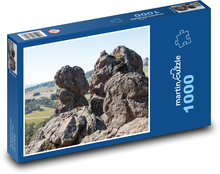 Visící skála - příroda, sopečný Puzzle 1000 dílků - 60 x 46 cm