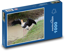 Stork - bird, wild animal Puzzle 1000 pieces - 60 x 46 cm 