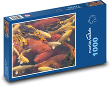 Koi fish - pond, animals Puzzle 1000 pieces - 60 x 46 cm 