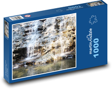 Wasserfälle - Fluss, Steine Puzzle 1000 Teile - 60 x 46 cm