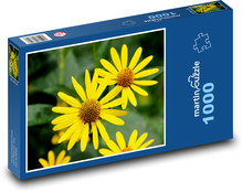 Gelbe Blumen - Blumen, Garten Puzzle 1000 Teile - 60 x 46 cm