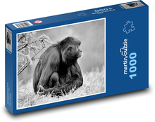 Opice - primát, savec Puzzle 1000 dílků - 60 x 46 cm