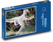 Gibon běloruký - opice, primát Puzzle 1000 dílků - 60 x 46 cm